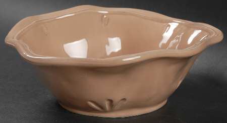 Rustica Taupe Rim Soup Bowl