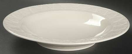 Acanthus Large Rim Soup Bowl