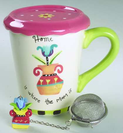 Mothers Day Mug with Lid & Infuser