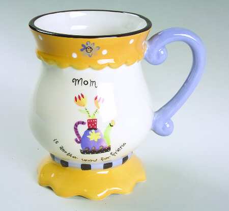 Mothers Day Footed Mug