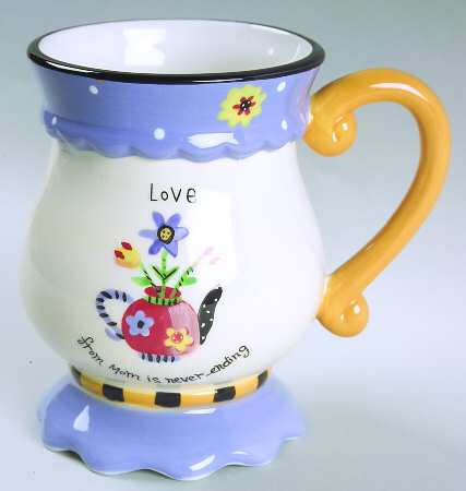 Mothers Day Footed Mug