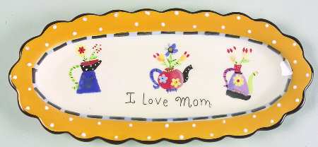 Mothers Day Herb Tray (For the 3 Motif Herb Pot Set)