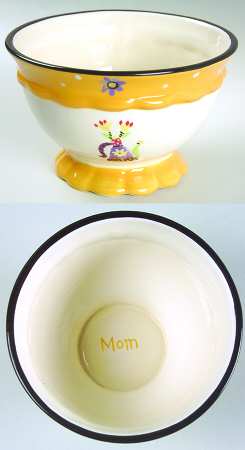Mothers Day Footed Dessert Bowl