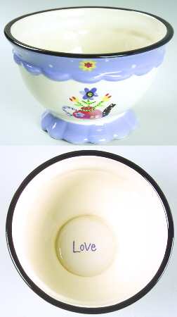 Mothers Day Footed Dessert Bowl