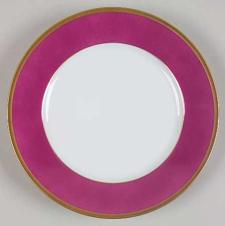 Arc En Ciel Raspberry (Framboise) Salad Plate