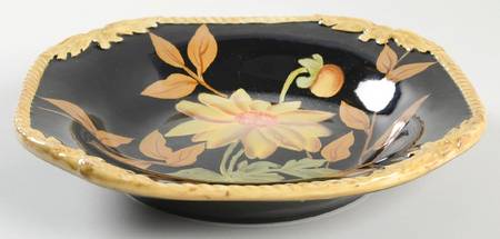Crimson Garden Rim Soup Bowl
