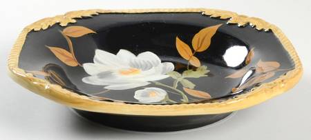 Crimson Garden Rim Soup Bowl