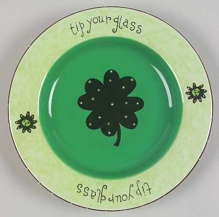 Pot O Gold Salad/Dessert Plate