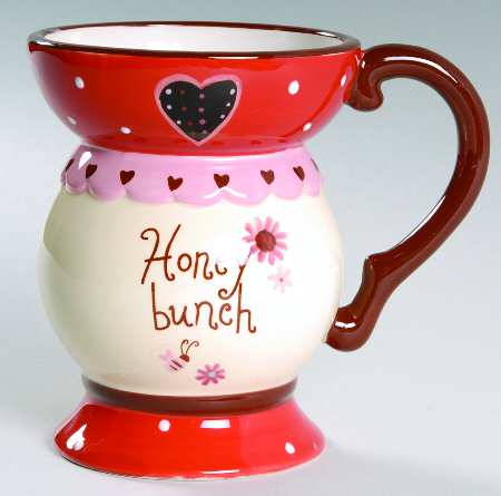 Valentines Day Footed Mug