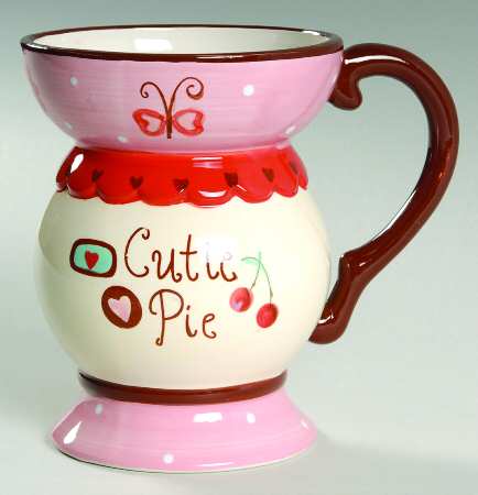 Valentines Day Footed Mug