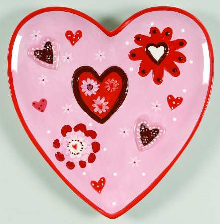 Valentines Day Medium Candy Dish