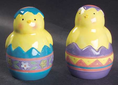 Bunny Patch Figural Salt & Pepper Set