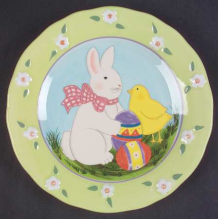 Bunny Patch Salad/Dessert Plate