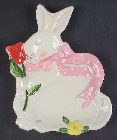 Bunny Patch Plate-Candy