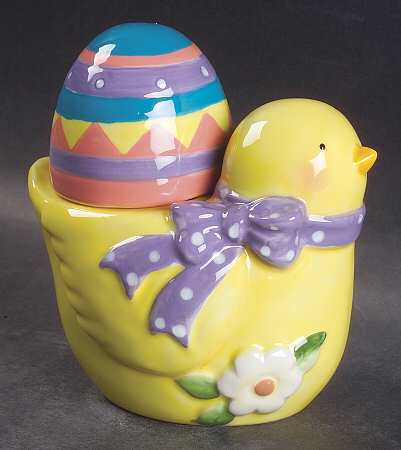 Bunny Patch Sugar Bowl & Lid