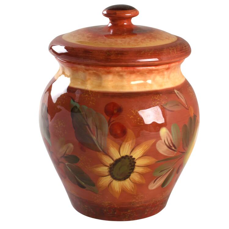 Tuscan Morning Small Canister & Lid