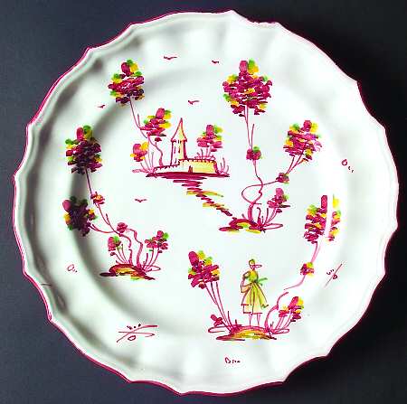 CAG9 12" Chop Plate (Round Platter)