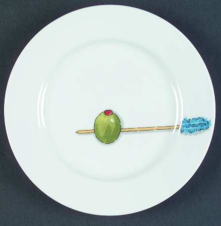 Tidbits Canape Plate