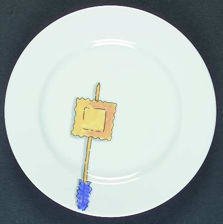 Tidbits Canape Plate
