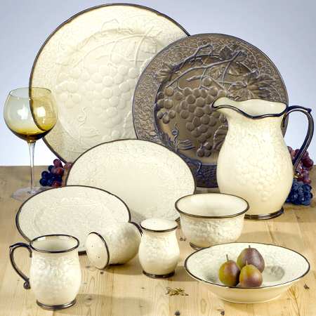 Bordeaux Ivory Dinner Plate