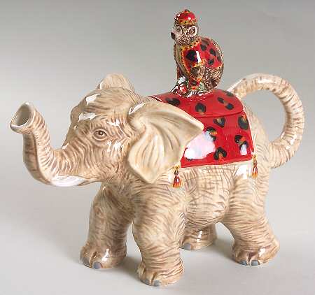 Empire Figural Teapot & Lid