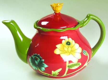 Field Flowers (Hand Painted) Teapot & Lid
