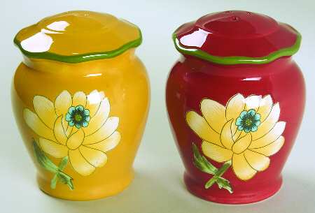 Field Flowers (Hand Painted) Salt & Pepper Set