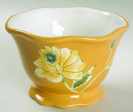 Field Flowers (Hand Painted) Individual Ice Cream Dish