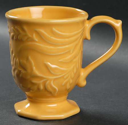 Field Flowers Gold Mug