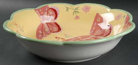 Josephine (Hand Painted) 13" Pasta Serving Bowl