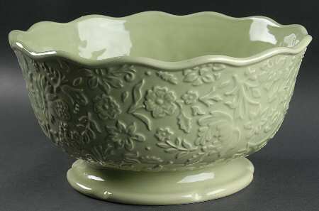 Josephine Green 12" Large Fruit Bowl