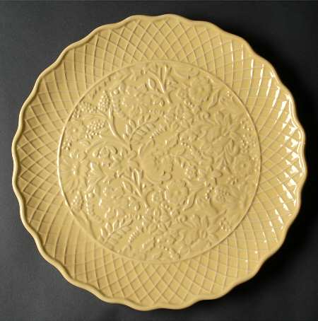 Josephine Yellow Service Plate (Charger)