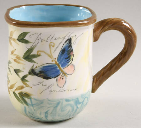 Natures Garden Square Mug by Certified International