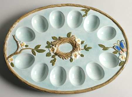 Natures Garden Deviled Egg Plate