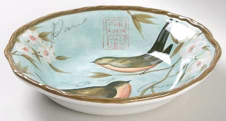 Natures Garden Coupe Soup Bowl
