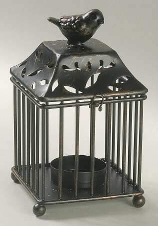 Natures Garden Metal Votive Candleholder