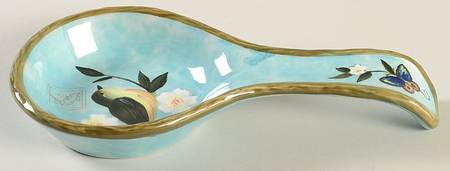 Natures Garden Spoon Rest/Holder (Holds 1 Spoon)