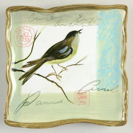 Natures Garden Canape Plate