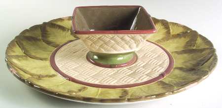 Rainforest (2 Piece) Chip & Dip Set