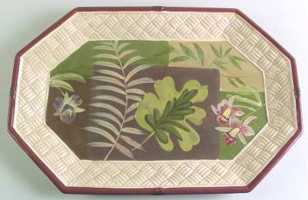Rainforest 20" Oval Serving Platter