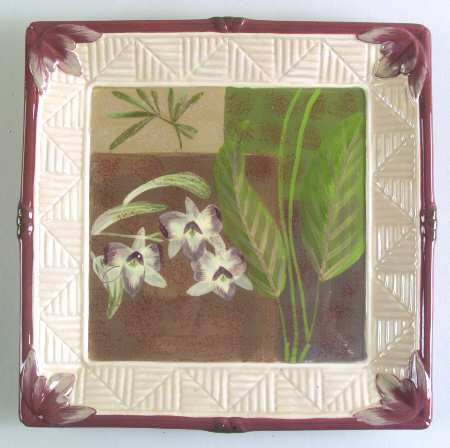Rainforest Salad/Dessert Plate