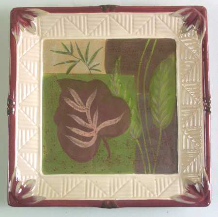Rainforest Salad/Dessert Plate