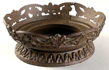 Renaissance Ivory Metal Stand for Tureen