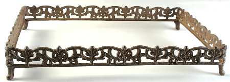 Renaissance Ivory Metal Stand for 20" Rectangular Platter