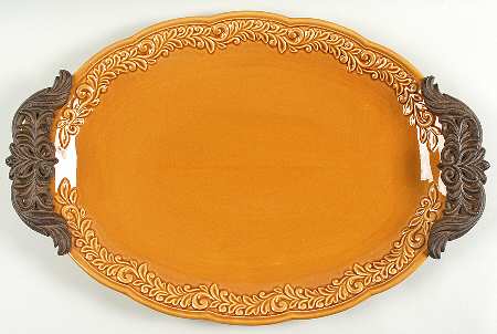 Renaissance Gold 21" Oval Serving Platter