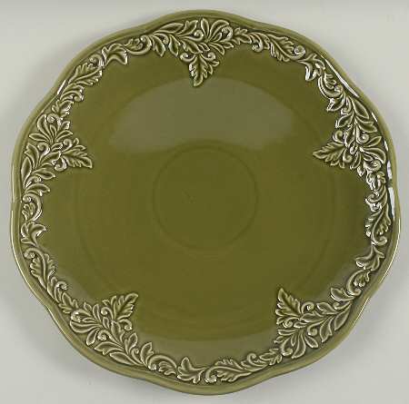 Renaissance Green 16" Chop Plate (Round Platter)