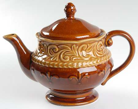 Venetian Teapot & Lid