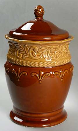 Venetian Large Canister & Lid