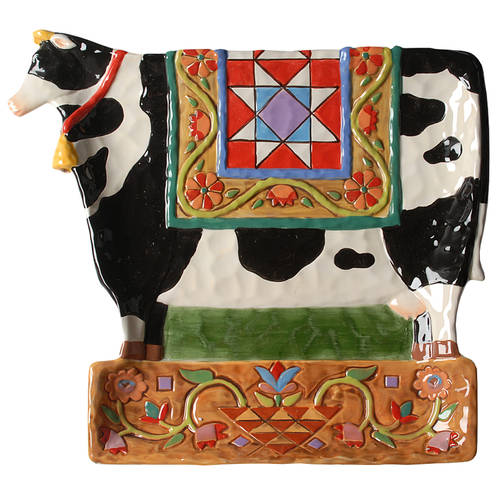 Barnyard 16" Figural Platter