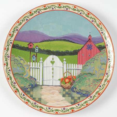 Barnyard Dinner Plate